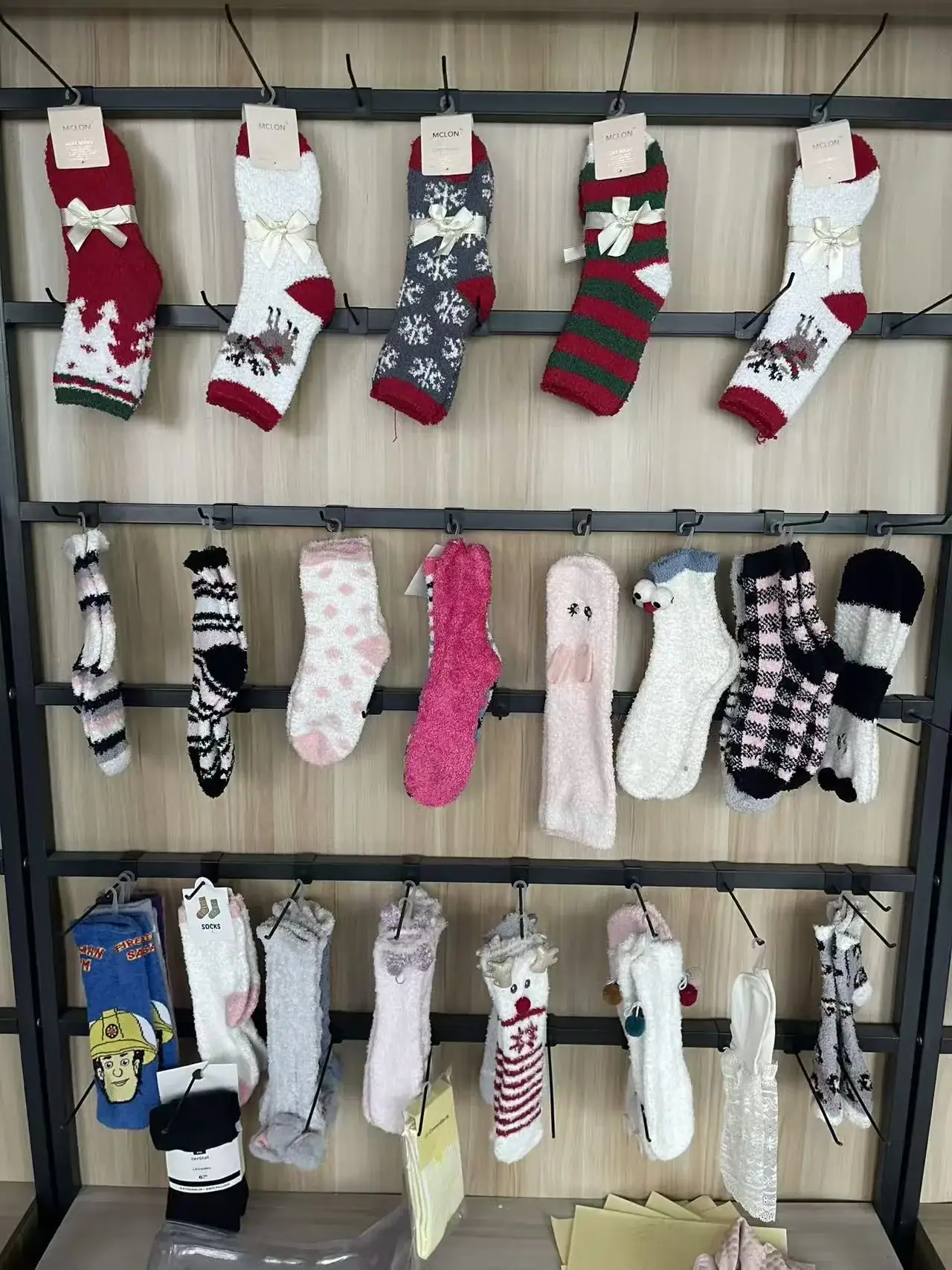 Sock sample display